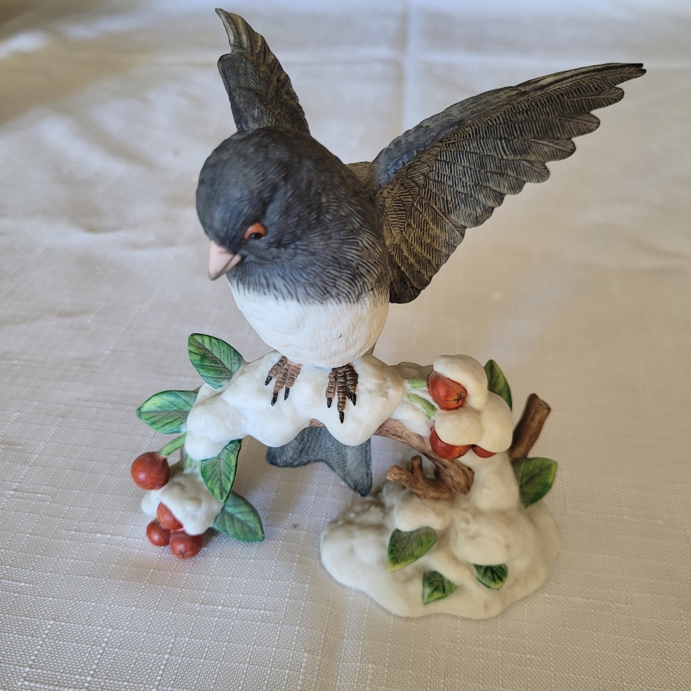 Lenox Dark-eyed Junco Bird Figurine